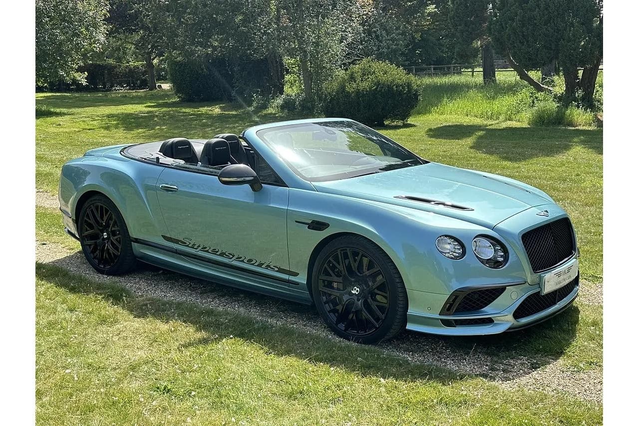 2018 Bentley Continental W12 GTC Supersports