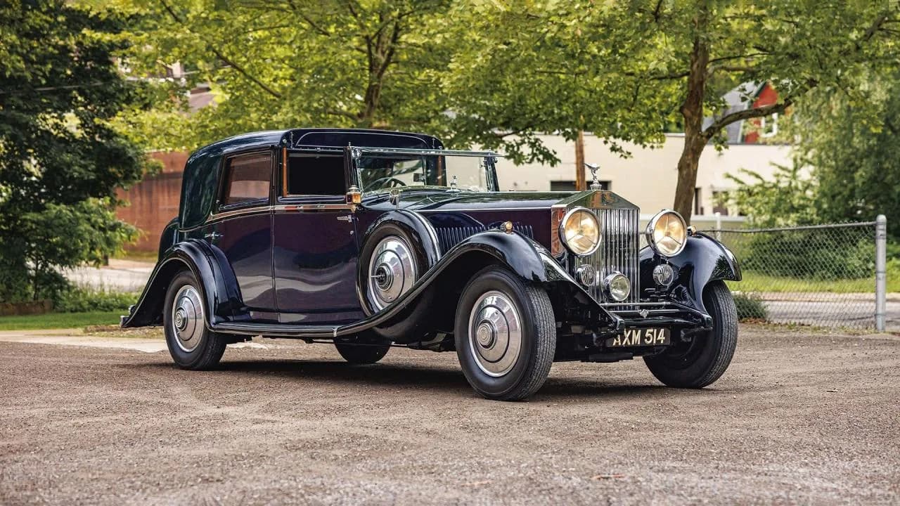 1934 Rolls - Royce Phantom II Barker Sedanca de Ville