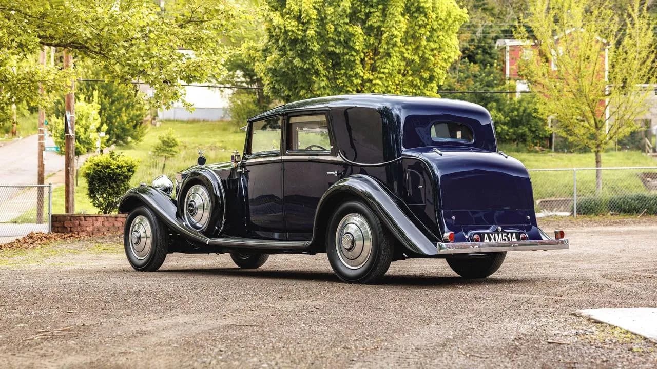 1934 Rolls - Royce Phantom II Barker Sedanca de Ville - Thumbnail 2