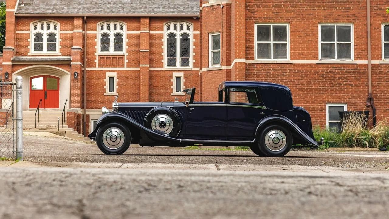 1934 Rolls - Royce Phantom II Barker Sedanca de Ville - Thumbnail 3