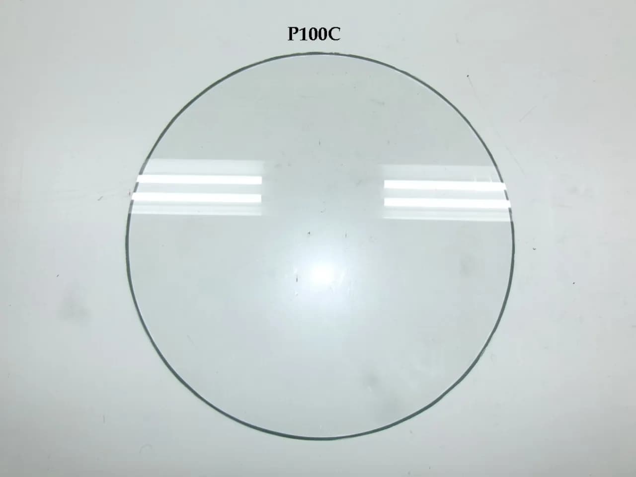 6x P100C glass for P100 Lucas headlight with clear glass