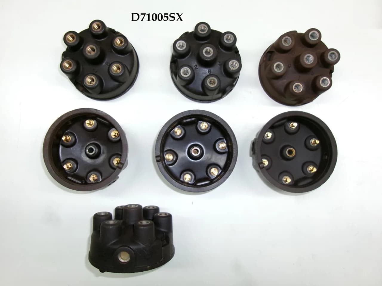 7x D71005SX / LB095 Distributor cap, with central feed