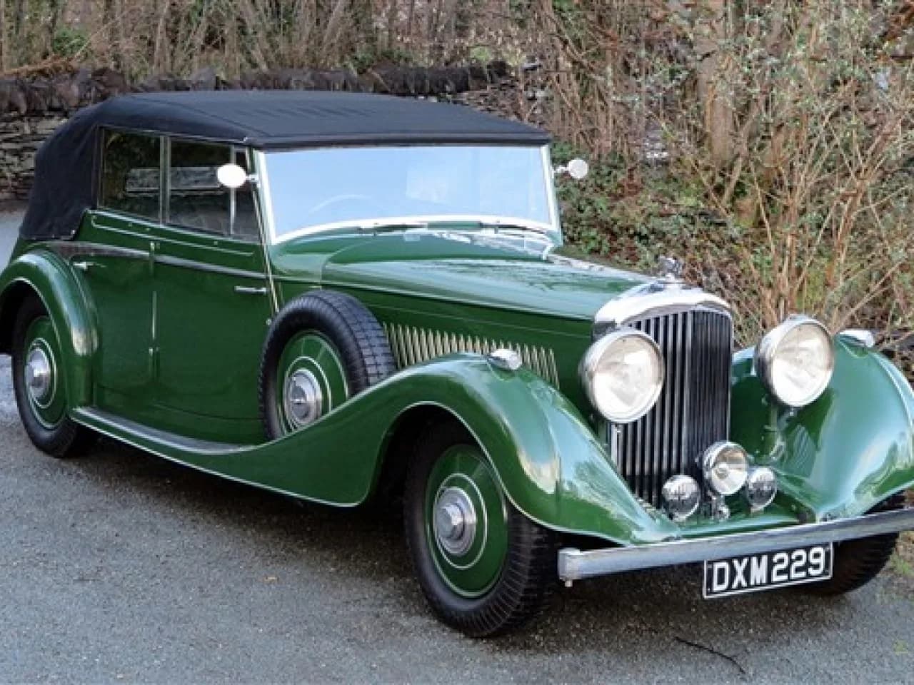 1937 Bentley 4 1/4 Ltr Vanden Plas Allweather Tourer B179JY - Thumbnail 7