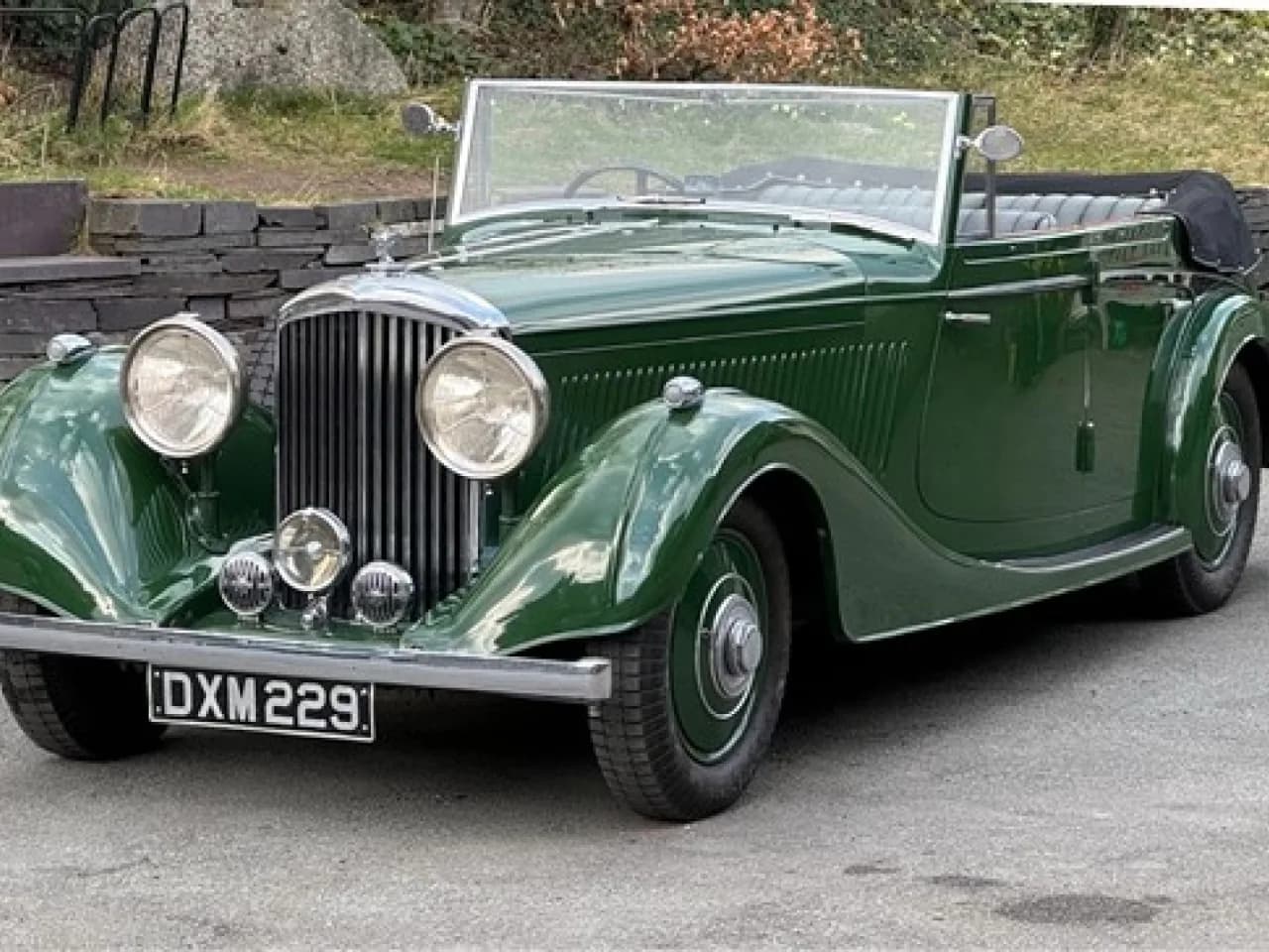 1937 Bentley 4 1/4 Ltr Vanden Plas Allweather Tourer B179JY - Thumbnail 3