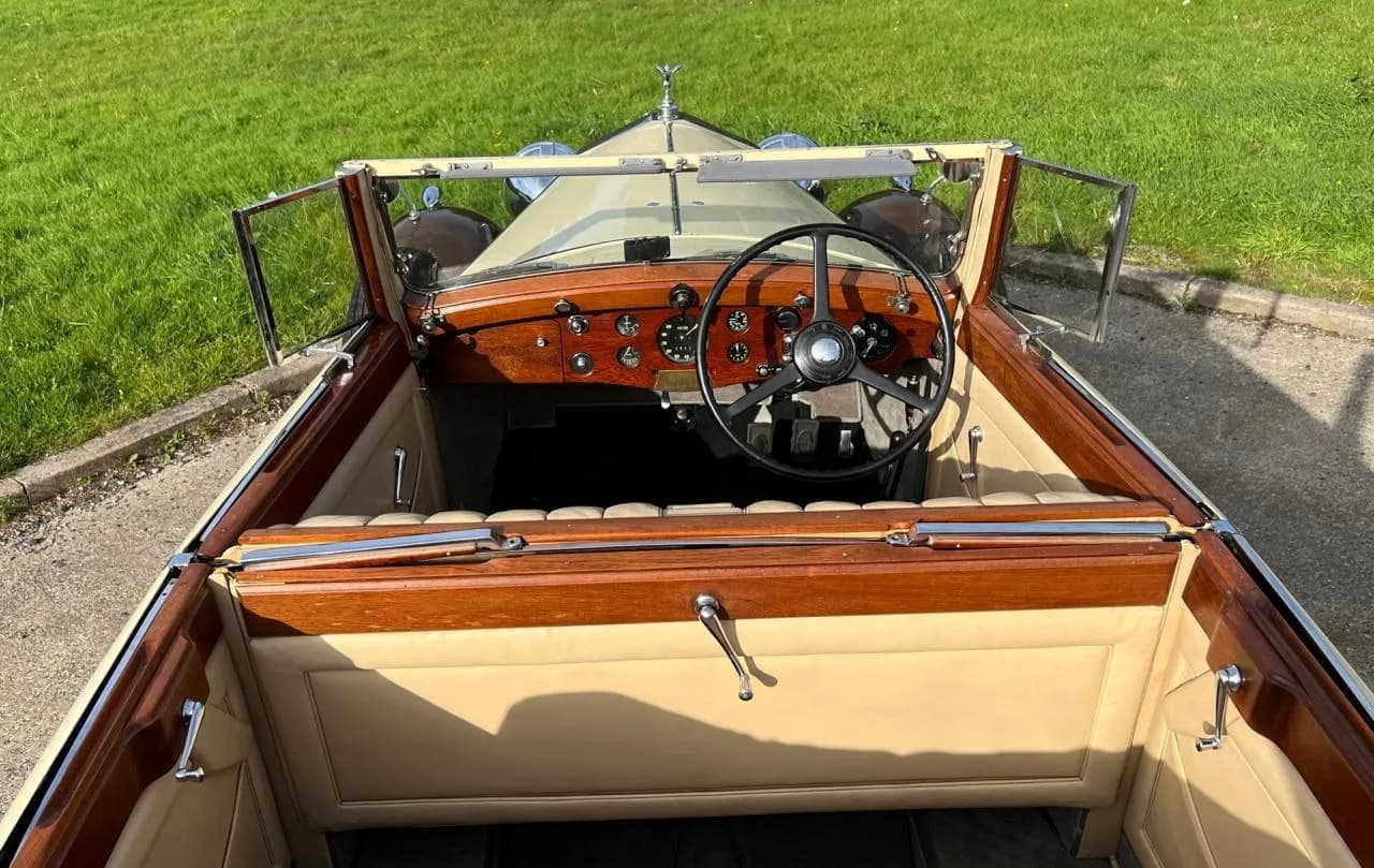 1938 Rolls - Royce 25/30 Park Ward 4 dr All weather Cabriolet - Thumbnail 4