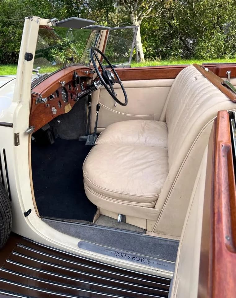 1938 Rolls - Royce 25/30 Park Ward 4 dr All weather Cabriolet - Thumbnail 5