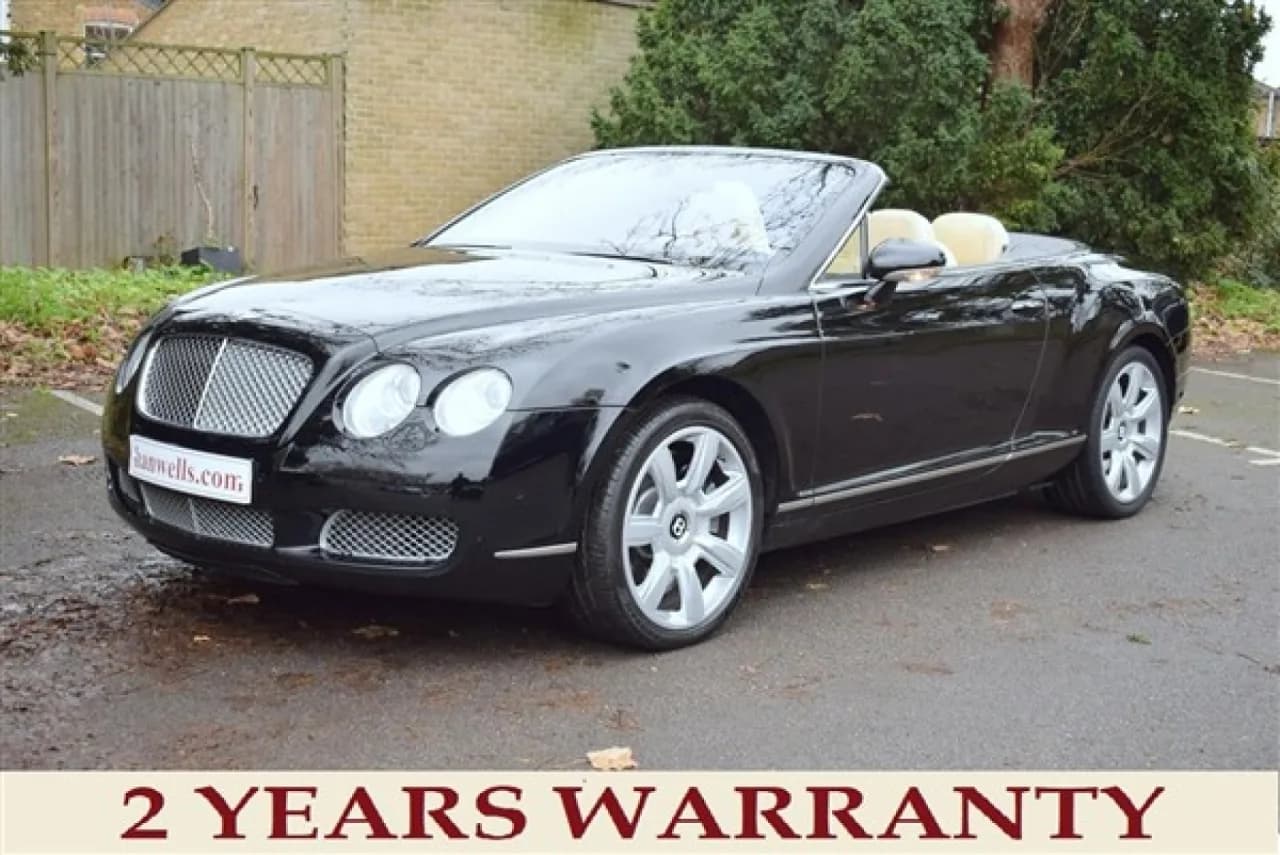 2006 / 07 Model Bentley Continental GTC.
